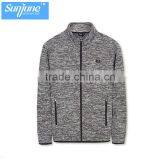 Wholesales Long Sleeve Cation Fabric Zip up Fleece Jacket thumbnail-5