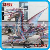 Outdoor Dinosaur Park High Simulation Colorful Dragon thumbnail-3