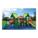 HLB-7073B Kids Plastic Swing and Slide Set Children Playground Outdoor thumbnail-2
