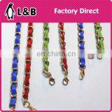 Wholesale Decoration Chain Pear Beaded Long Chain Gold Black Beads Chains thumbnail-5