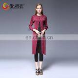 New European Style Coats Autumn Long Overcoat Ladies Without Clothes With Buttons thumbnail-4
