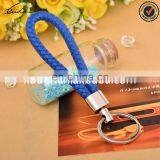 2016 Newest Style Simple Style High Quality Woven Rope Keychain thumbnail-3