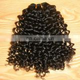 Good quality Peruvian hair bulk kinky curl unprocessed 6a peruvian human hair extension
