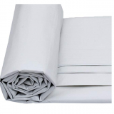 Portable Professional 9 X 12 Canvas Tarp Blue / Silver thumbnail-2