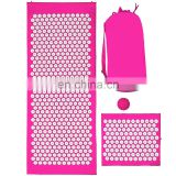 Family easily cleaned fabric REACH disinfection and sterilization massage acupressure mat and pillow set