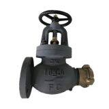 JIS Marine Valve Cast Iron Globe Hose Valve F7333A 5K 10K thumbnail-2
