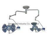 Ceiling Mounted Hospital LED Surgical Lamp Double Dome V4+5