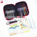 China'S Best Seller 92 Pcs Set of Home Knitting Tools Aluminum Crochet Hook Colorful Knitting Needles Set thumbnail-1