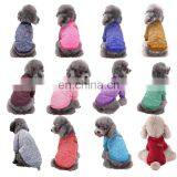 Thickening Warm Pet Dog Clothes Knitwear Dog Sweater Winter Small Puppy Sweater for Dogs thumbnail-1