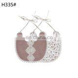 Fashion Cotton Linen Feeding Lace-Up Bibs For Baby thumbnail-4