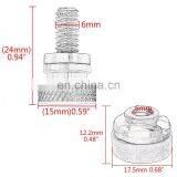 Motorcycle Rear Fender Seat Bolt Screw Nut License Plate Mount Knob Cover For Harley XL Dyna Touring COV Softail thumbnail-7