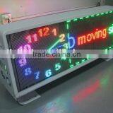 P5 Led Digital Full Color 3G/WIFI Worldwide Quality Taxi Top Advertising Led Sign/taxi Roof Top Sings Leds