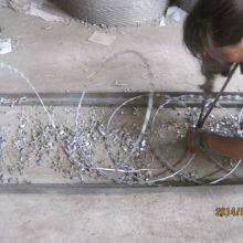 High Security Razor Wire Hot Dipped Galvanized Concertina Garden Fence With Razor Clips thumbnail-3