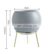 Instagram Nordic Ironwork Meaty Flowerpot Vase Set in Black and White thumbnail-5
