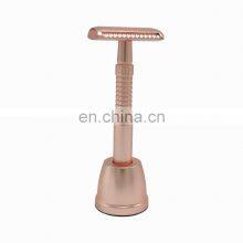 Premium Quality Double Edge Classic Design Stainless Steel Blade Razor Shaver Safety Razor thumbnail-2