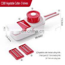 Multifunctional 9 in 1 Household Plastic Vegetable Chopper Cutter thumbnail-4