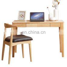 nordic learning furniture writing solid wooden mini study table simple small home modern laptop computer desk with storage