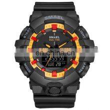 2018 New Smael 1642B LED Digital & Quartz Luxury Sports Watches Men