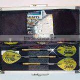 Black or Silvery White Portable Hot Selling Aluminum Dart Case