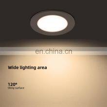 HUAYI Energy Saving Aluminum 7w 12w 18w 24w Indoor Home Office Ceiling Recessed LED Downlight thumbnail-4