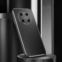 For Huawei P40 Pro Metal Phone Case Mate 30 Carbon Fiber Pattern Nova 9 Se Pro All Inclusive P30 Pro Fall Protector Case thumbnail-5
