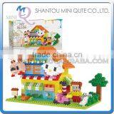 Mini Qute Lele Brother Kawaii Pet Shop Kids Gift Plastic Building Blocks Cartoon Model Educational Toy NO.8215