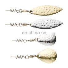 JOHNCOO DIY Spinner Lures Fishing Tackle Pesca Accessories Metal Sequins Lures Blade Spin thumbnail-1