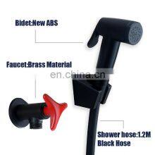 Black Toilet Bidet Spray Hand Held Sprayer Toilet Faucet thumbnail-4