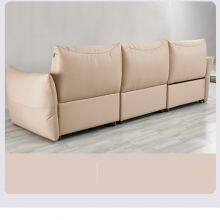 New Soft Bag Caterpillar Functional Sofa Modern Minimalist Designer Living Room Size Apartment Leather Sofa Combination thumbnail-4