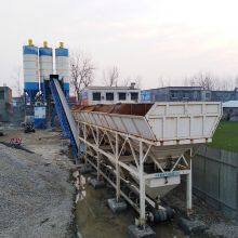 Hzs90 Belt Conveyor Mixing Concrete Batching Plant China Factory With Software thumbnail-3