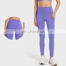 Peach Butt Yoga Women Leggings With Pockets Tights Fitness Gym High Waist Quick Dry Sports Pants