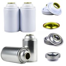 Manufacturing Wholesale Tinplate Aerosol Can Components/Top Bottom/Cone & Dome High Quality