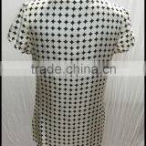 2015 New Designs Silk Printed Choli Ladies Blouse thumbnail-2