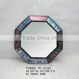 Vintage Metal Wall Mirror thumbnail-1