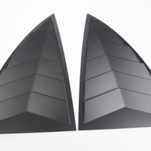 21-25 Tesla Model Y Rear Window Louvers - CNC-Machined Aluminum Frame thumbnail-4