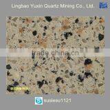 Luxury Black Desk Bathroom Design Lighted Bar Counter Quartz Stone thumbnail-4