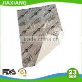 Take Away Colored Aluminum Foil Laminated Paper Food Wraps thumbnail-1