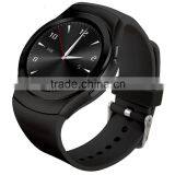 NO.1 G3 Bluetooth Smart Watch Phone Full Round Circle Wrist Smartwatch MTK2502 SIM TF Card Fitness Tracker for IOS Android Phone