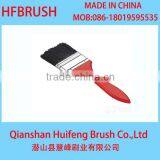 Red handle bristle paint brush