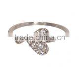Heart Shape Cubic Zirconia Rings thumbnail-2