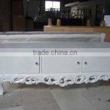 White Solid Wood TV Stand XTV10018 thumbnail-1