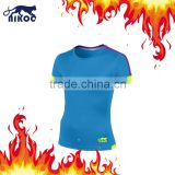 custom quality women's fitted t-shirt round neck for wholesale