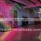 ShenZhen Creking P12 Outdoor Mesh Led Screen/Full Color Gird Led Decoration Wall Screen/curtain Led Display