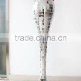 2016 Hot Sale Resin Columns Wedding Decoration;Silver Decorative Mirror&resin Wedding Pillar/vase(S-108) thumbnail-1