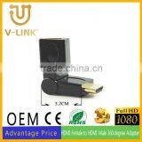 Travel 360 Rotation M/F Hdmi Adapter for HDTV thumbnail-1