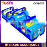 Hot Sale Factory Supply Ocean Theme Inflatable Obstacle Courses for Kids