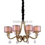 Turkish Mosaic Red Crystal Chandelier Light thumbnail-1