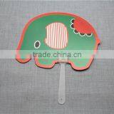 Fashion Cartoon Design Plastic Manual Hand Fan Promotional Fan Advertising Fan thumbnail-3