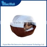 Unique high quality collapsible hamburger cat bed