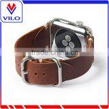 For Apple Watch Genuine Leather Original Watch Band With Connection Adapter Clip thumbnail-5